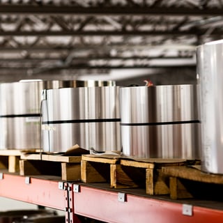Shipping metal center prepared order