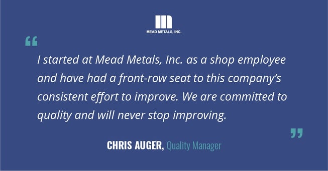 Mead Metals Employee Testimonial