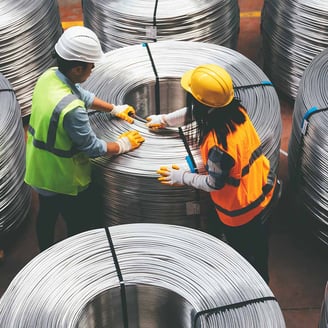 Metal production plant in the United States