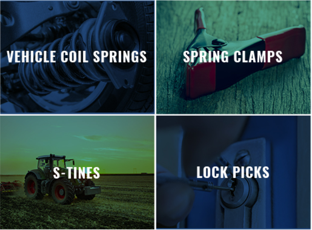 thumbnail image 2 of Made In USA Blue Tempered Spring Steel Strip – Type 1095 – 6″ X 50″ X 0.005″ Thick – M-6BLT50-5 2 of 5
